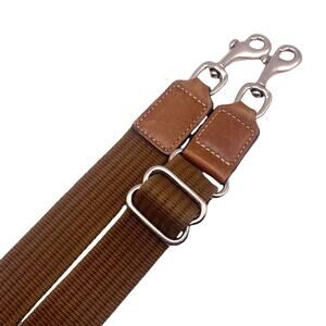 Brown Fabric Adjustable Crossbody Replacement Strap